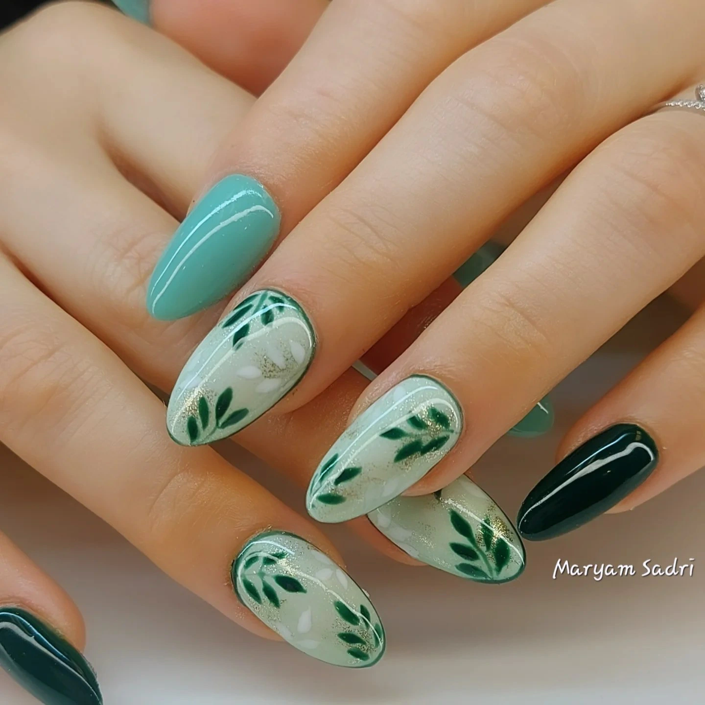 Russian manicure and nail art at PALMS Day Spa in Richmond BC