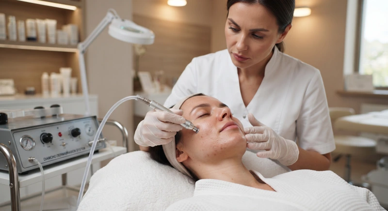 Microdermabrasion Facial at PALMS Day Spa Richmond BC